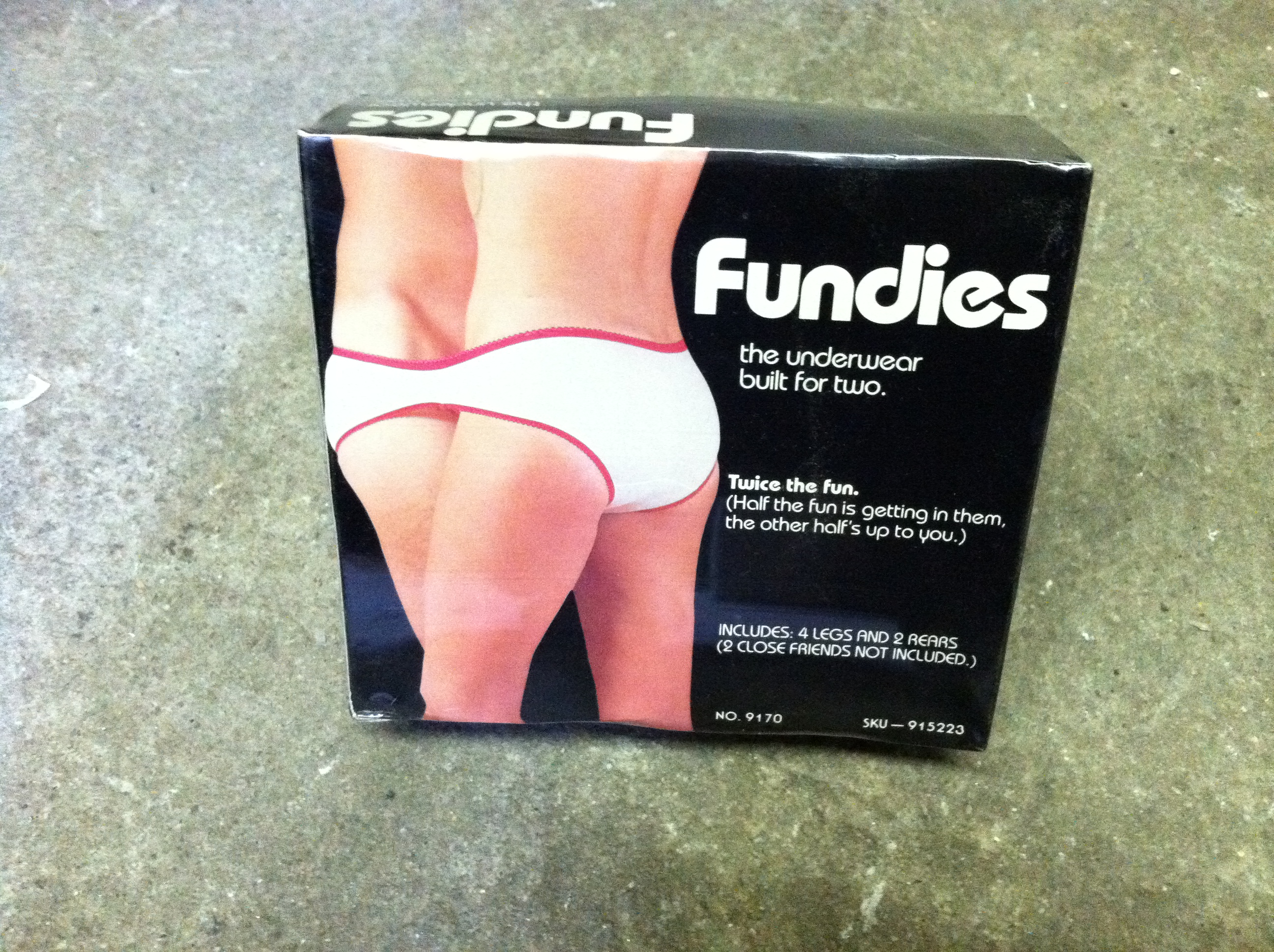 fundies – the underwear built for two
